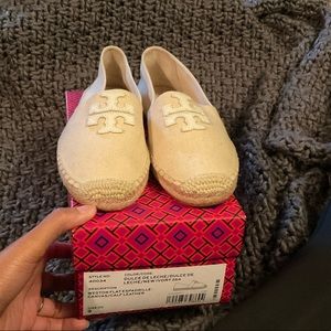Tory burch canvas espadrille